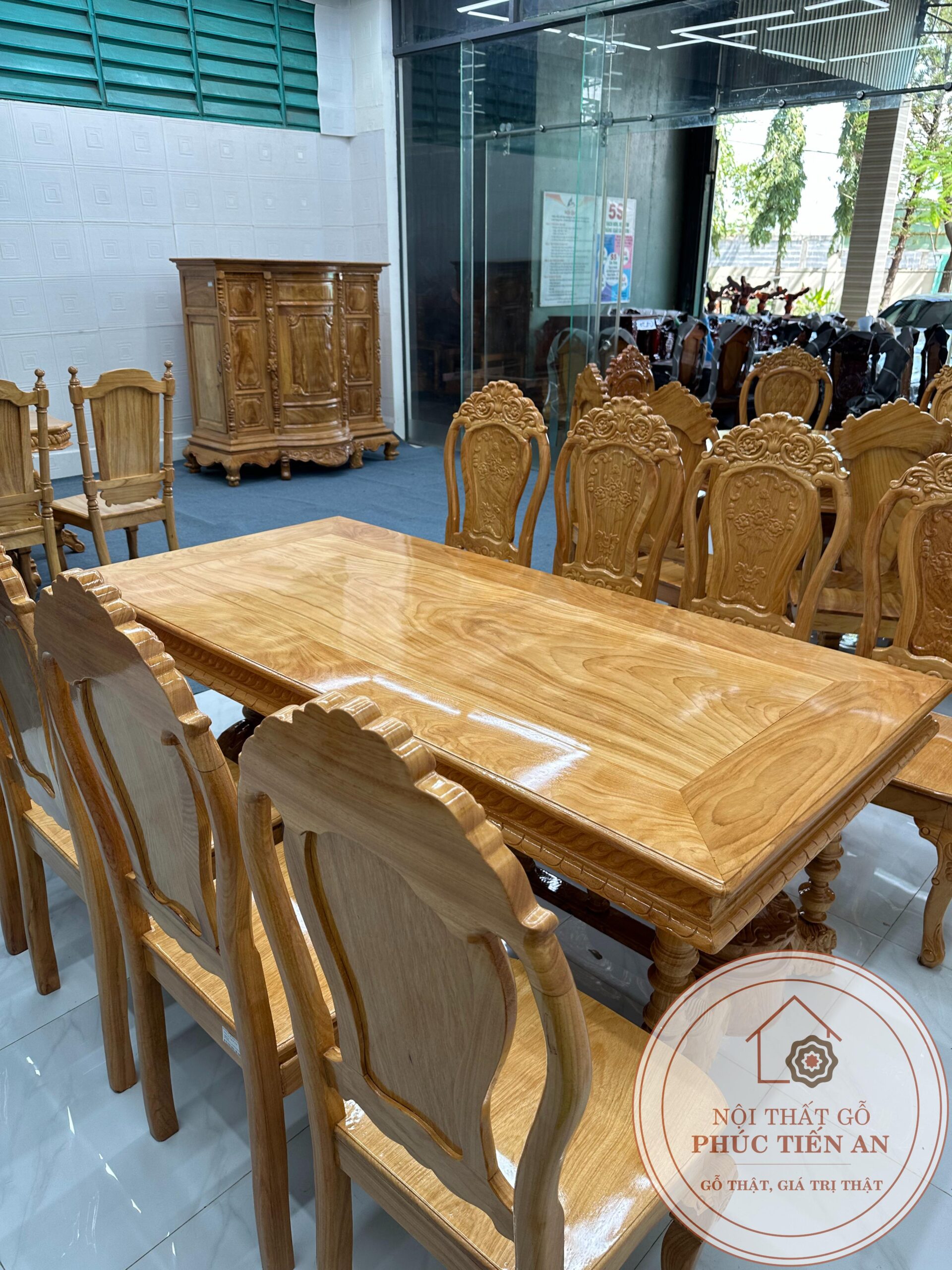 bàn ăn gỗ tự nhiên biên hòa