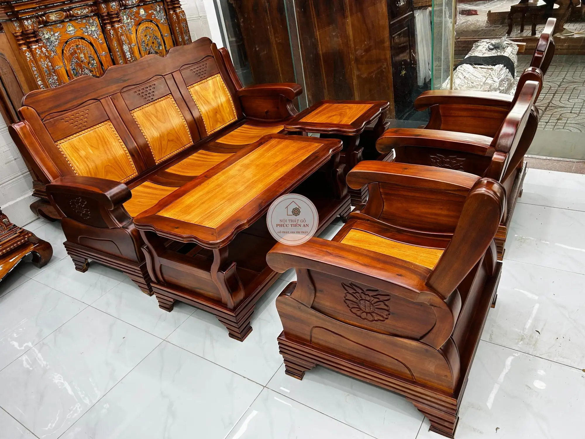 Salon đồ gỗ - Tràm mặt gõ G7