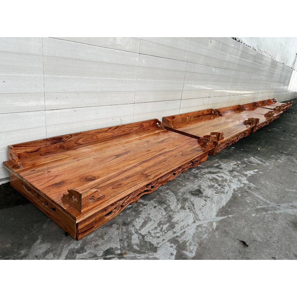 Bàn Thờ Treo Tường Gỗ Xoan Bằng Chân Vuông Nhiều Kích Thước